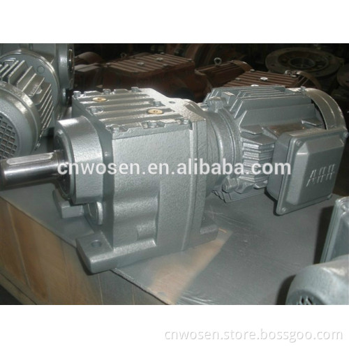 R Series Flank Helical agricultural gearmotor